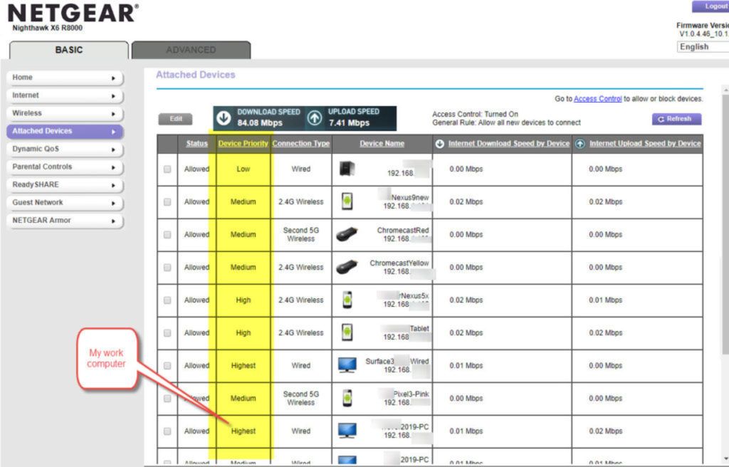 QoS on a Home Router